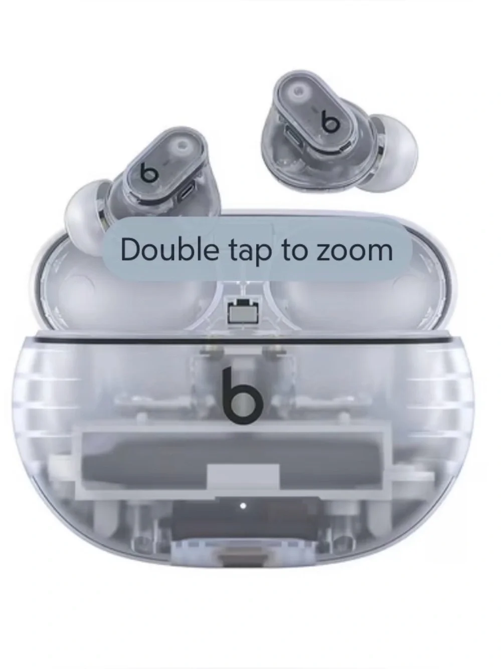 Studio Buds+ Wireless Earbuds — clear